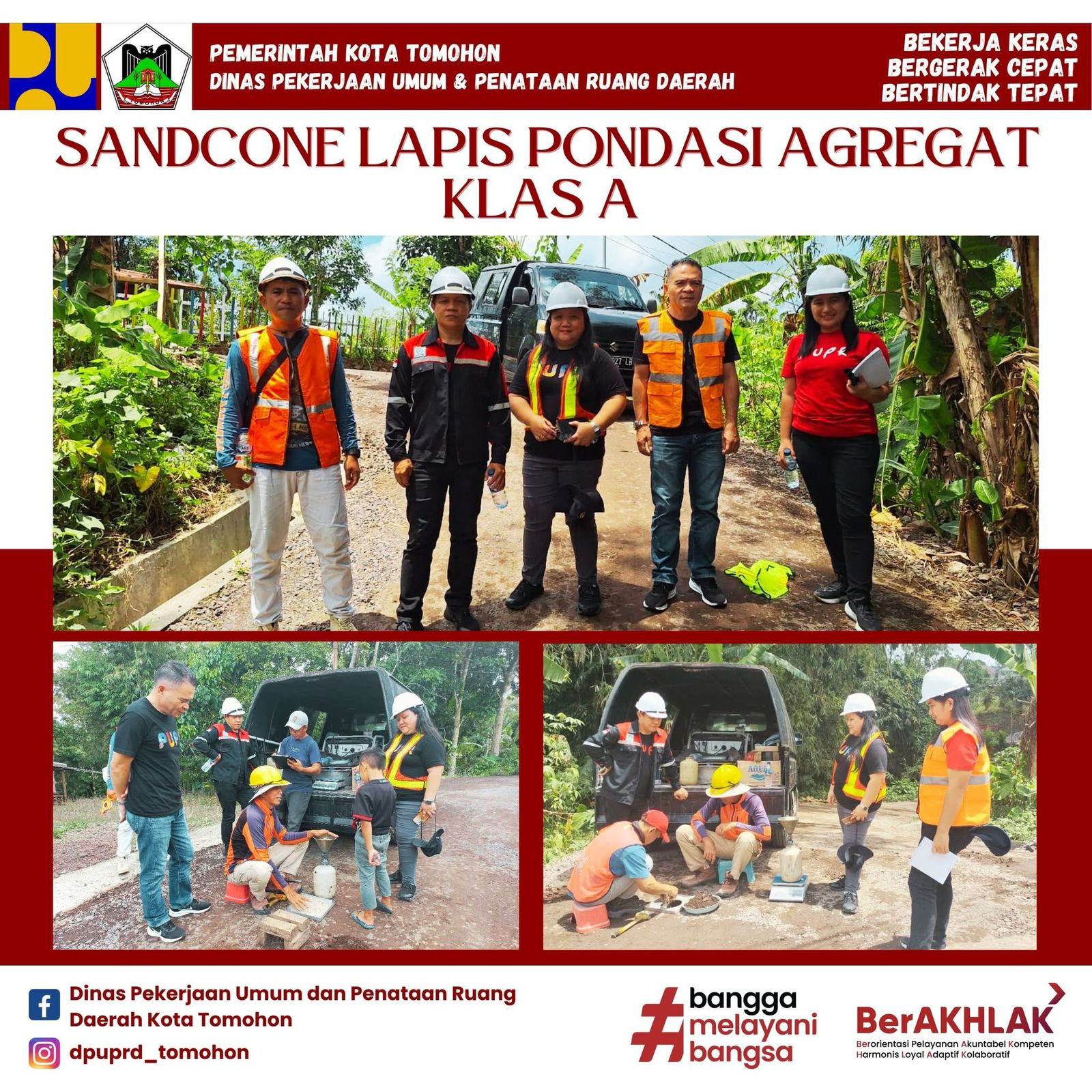 SANDCONE LAPIS PONDASI AGREGAT KLAS A